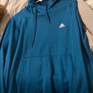 Teal adidas pullover